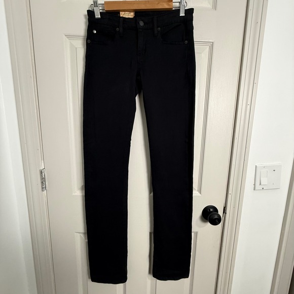 Denim & Supply Ralph Lauren Denim - Denim & Supply Ralph Lauren Womens Black Straight Leg Jeans 26x34 Mid Rise